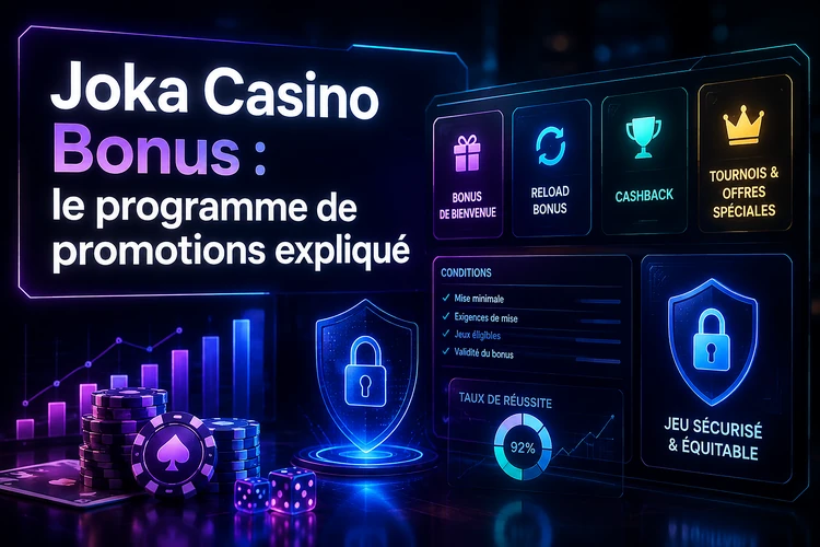 Joka Casino Bonus: le programme de promotions expliqué
